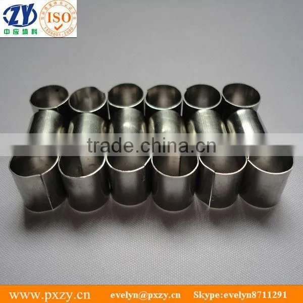 Metallic Raschig Ring Tower Packing Media 10x10x0.3mm