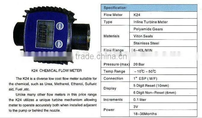 10-120L/min digital gas meter/turbine gas meters/turbine natural gas meter