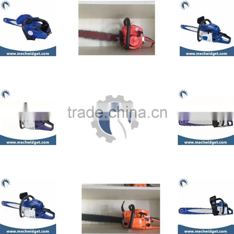 New design yellow color 52cc diesel chainsaw garden tool 5200 chainsaw