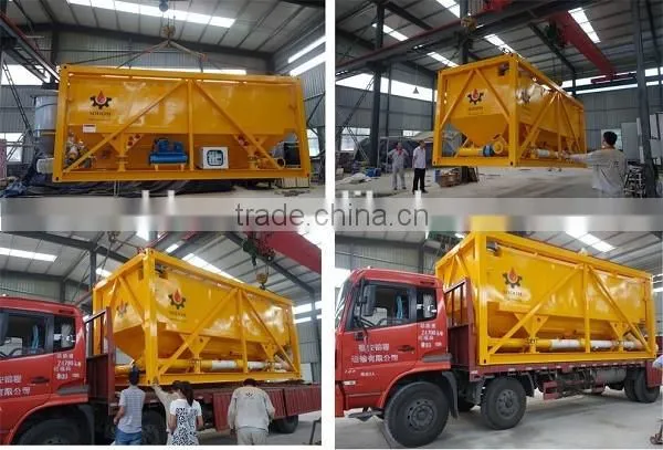 CSM15 small cement silo for MB MC concrete batching plants