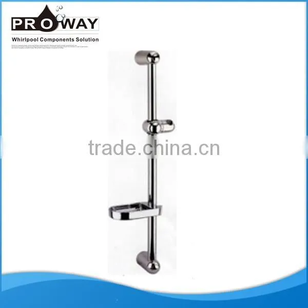 Bathroom plastic chrome shower sliding rail Shower Riser Rail