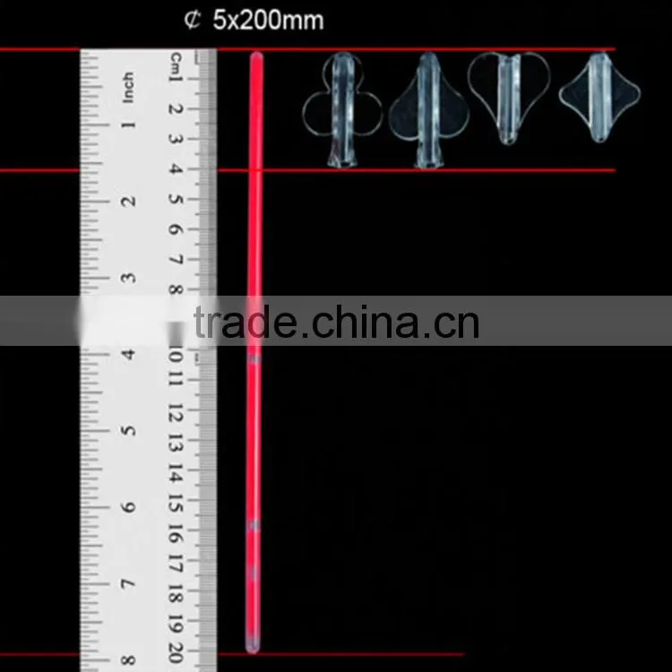 8inch PP Party Favor Glow Stirrer Glow in the dark light Swizzle Stick Mix Colors(EN72, ASTM F963)