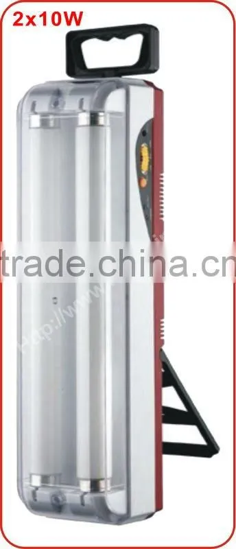 emergency wall mount emergency lights with 2 pin plug 2x10w led