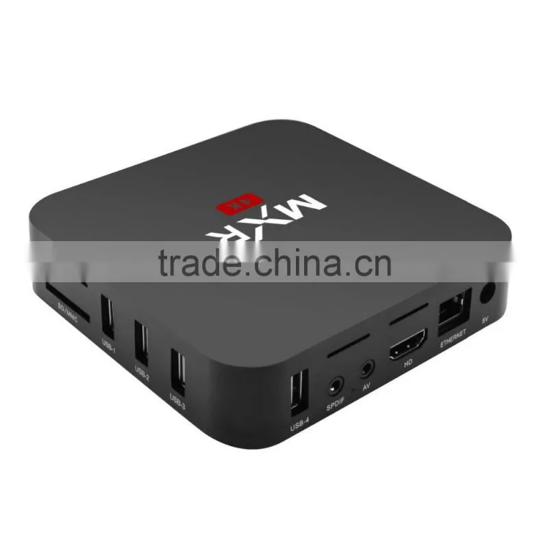 2016 Newest RK3229 MXR Smart Android tv box Quad Core 1G/8G TV Box Support 4K*2K H.265 HDMI 2.0