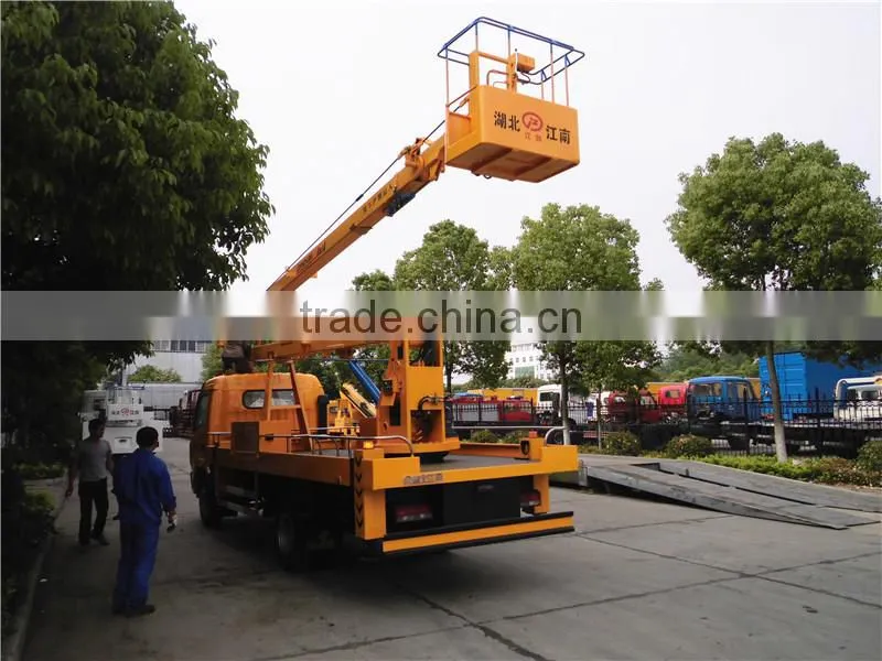 Dongfeng 3800mm manual transmission high altitude operation vehicle