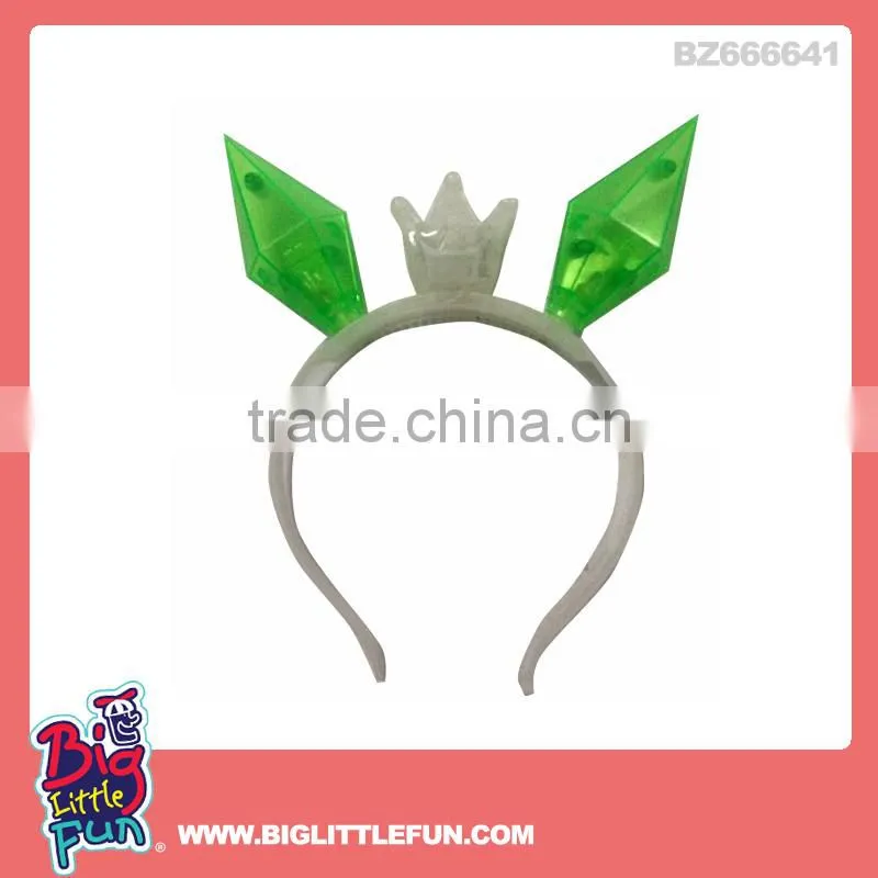 Flashing plastic hair band for kids