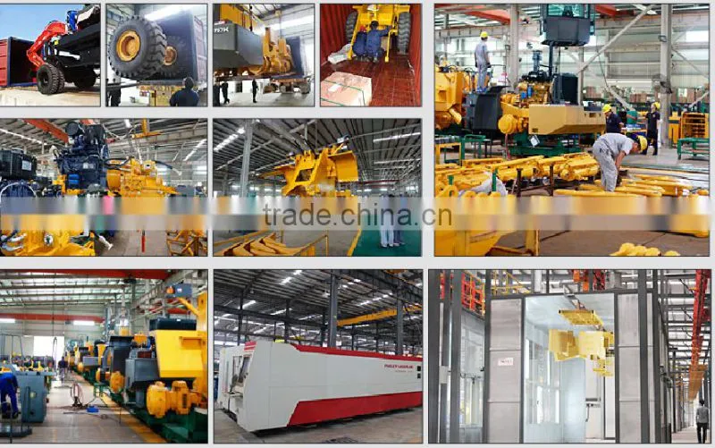 Heavy machine Chinese brand JGM761FT28 Stone Forklift Loader