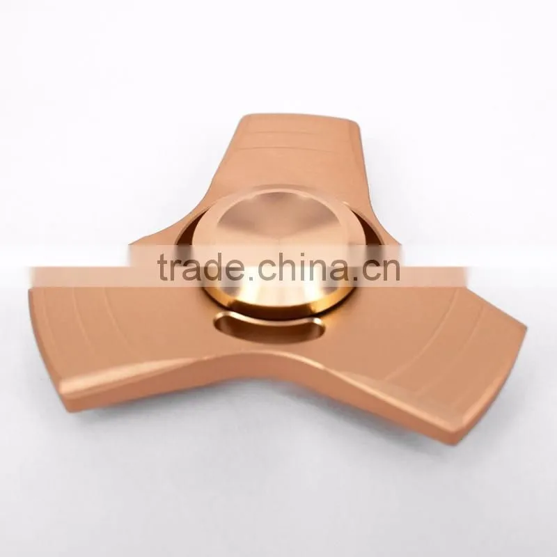 New arrival relieve stress edc aluminum alloy hand spinner toy