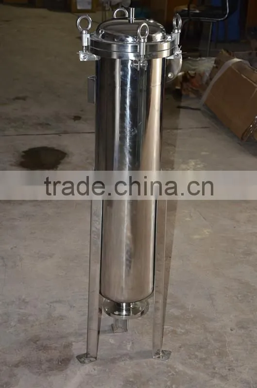 Water purification machine manufactrured in China of low price,simple bag filter for sale