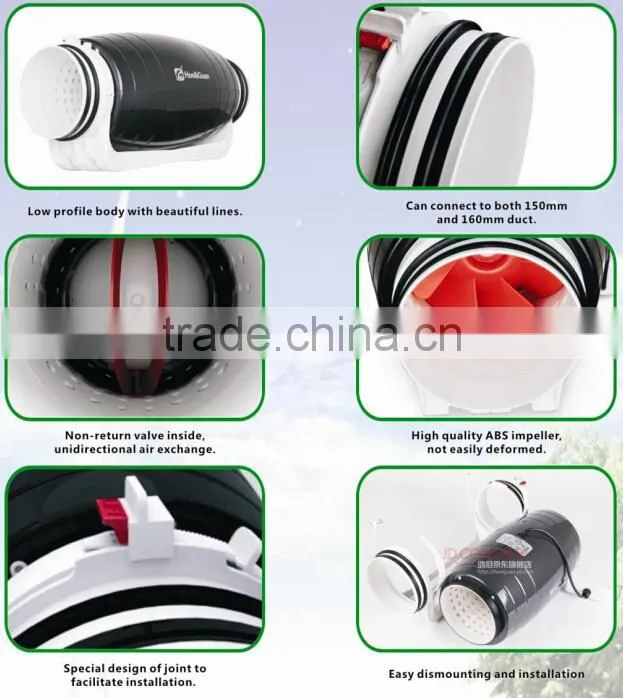 quiet exhaust fan for bathroom toilet washroom