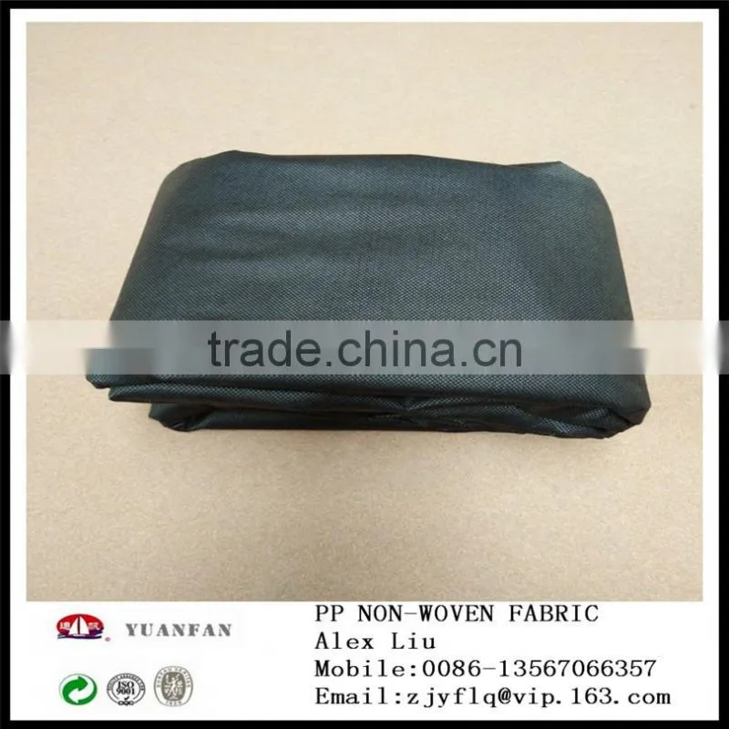 Black 100% PP non woven fabric used for agricultural gardening fabricl weed mat