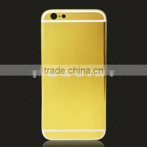 Original back case housing for iPhone 6s plus 5.5 inch wholesale,for iphone 6s plus gold case