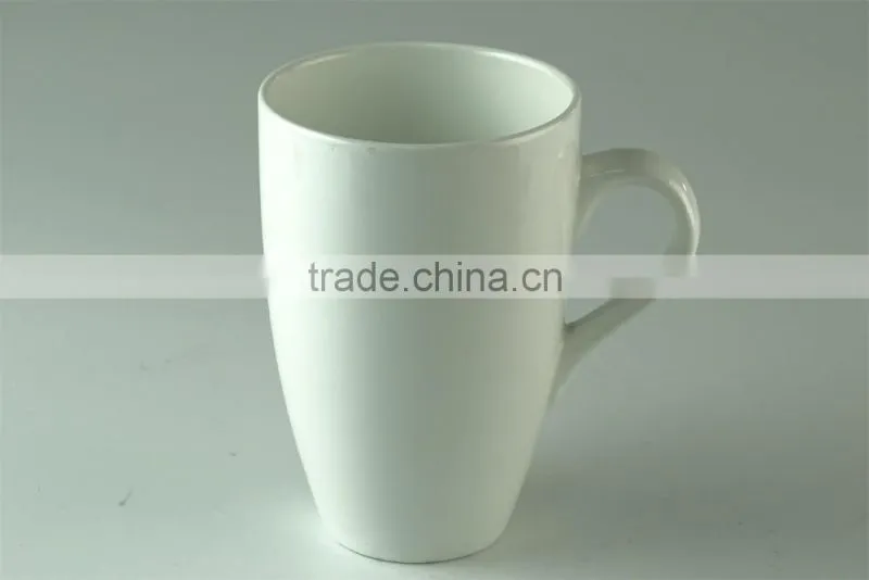 Good Quality Super White 450ml Porcelain Mug