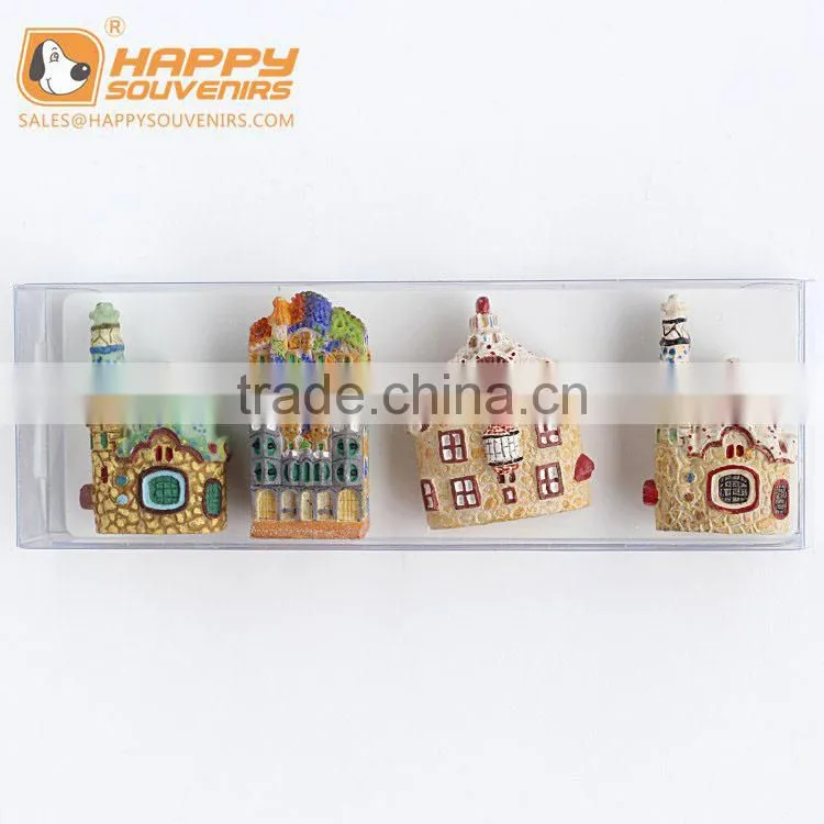 Lion polyresin fridge magnet for home decor