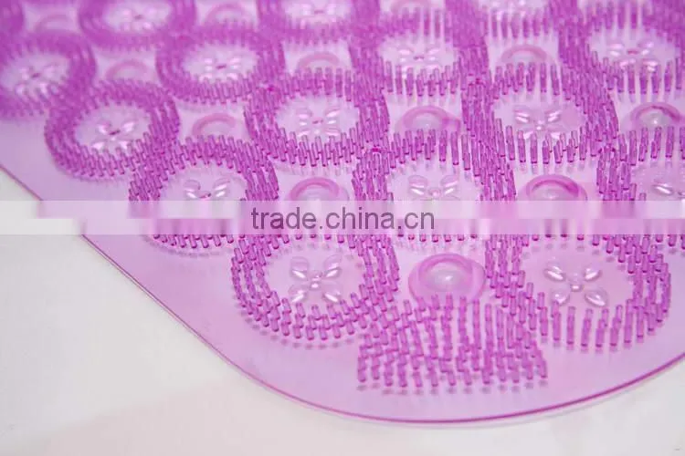 Customized color safety baby pvc bath mat