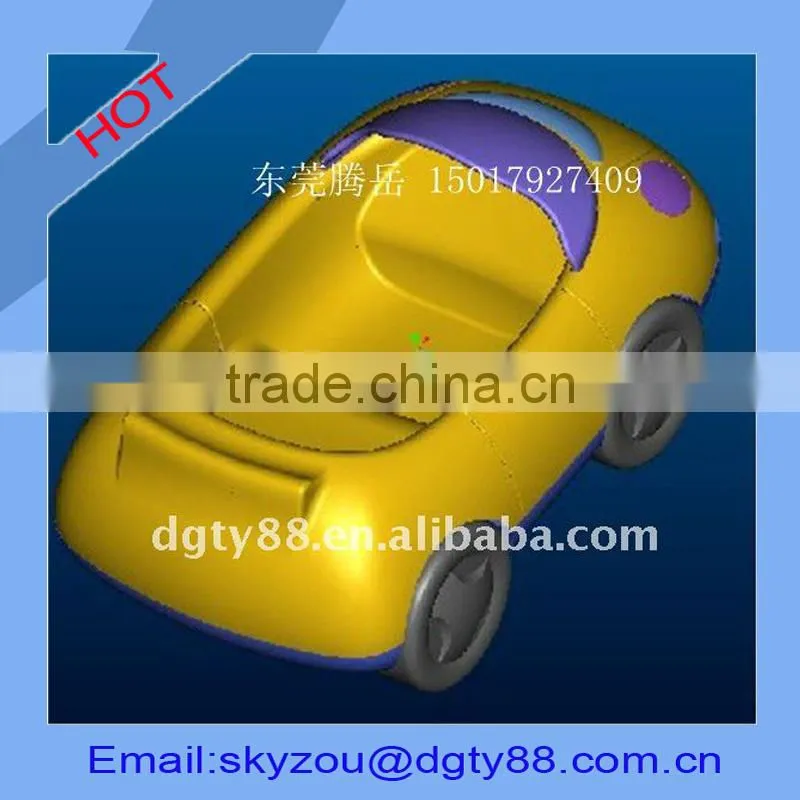 color printing plastic vacuum thermoformed process toy car body shell with high quality