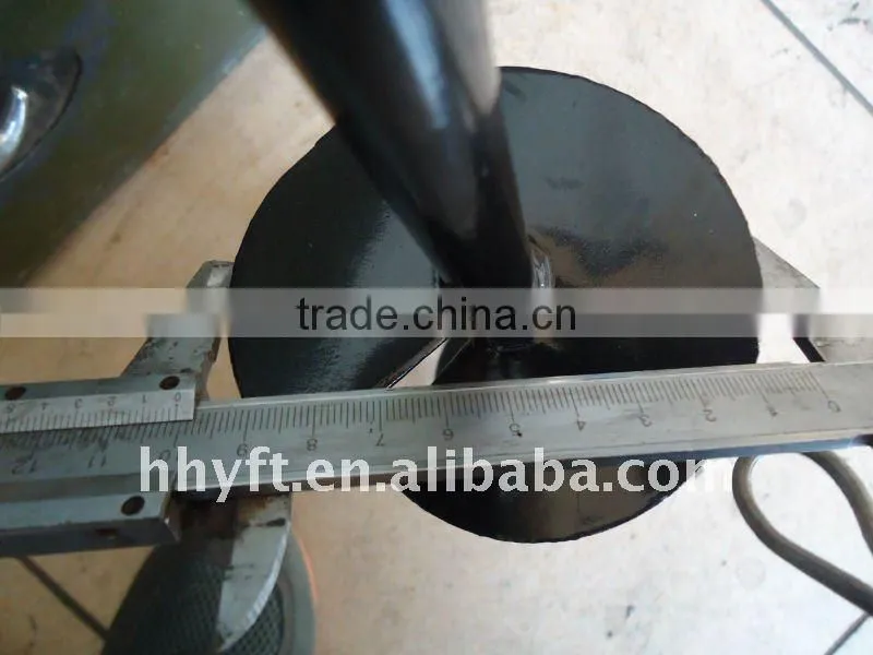 black&red painted fence earth anchor on hot sale china supplier