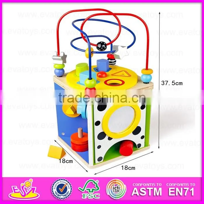 2016 hottest kids wooden beads toy,funny children wooden beads toy W11B090