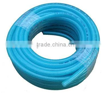 plastic hose/pvc hose yarn pu hose excellent tensile strength 10mm*6.5mm blue used for industry for pvc tube