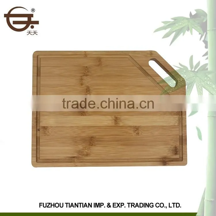 Factory price durable strong bamboo cutting board non-slip