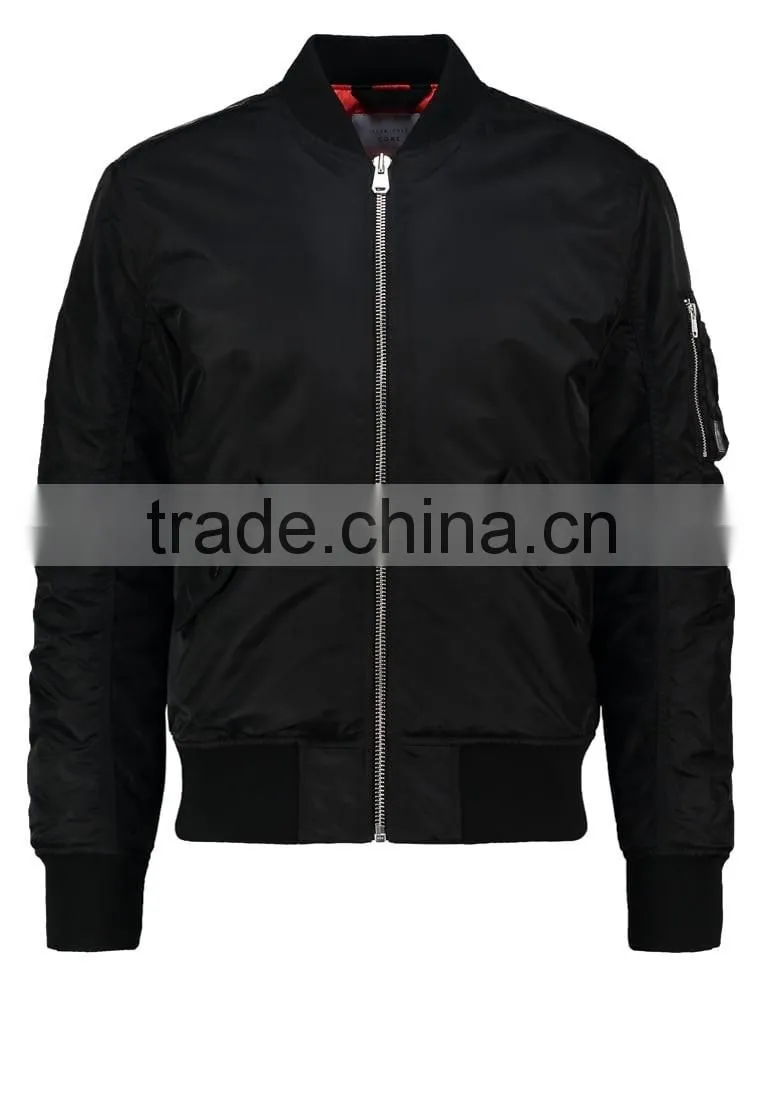 Popular style stain wind breaker bomber jacket