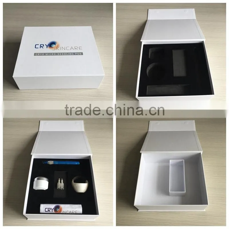 Colorful gift magnetic book shape box for usb flash drive, custom design and EVA insert for electronic accessories