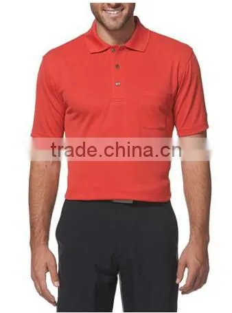 Men's Business Plain Polo Shirt