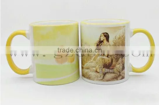 11oz sublimation printing mugs/cups