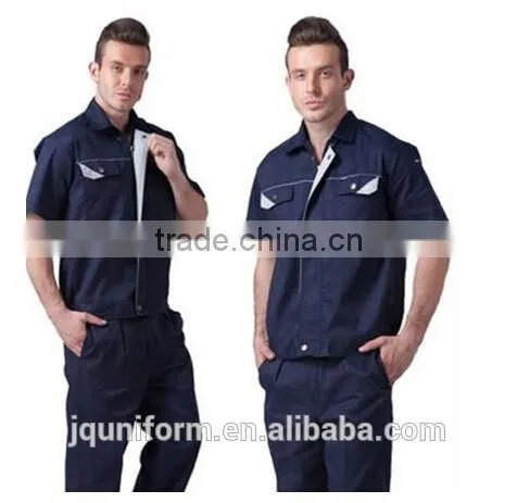 Custom plus size chinese clothing manufacturers work technician uniform wholesale