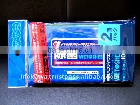 Japan Wet Wipe Antibacterial (10sheets x 2) / pack wholesale