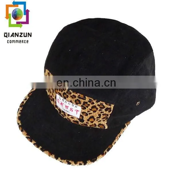 Custom made floral 5 panel drop shipping snapback caps