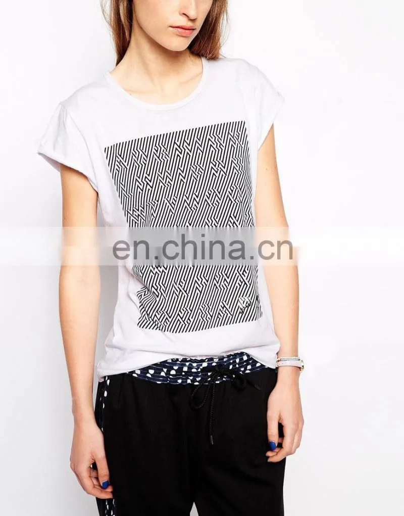 Magic Eye Tee/designe blouse 2014/womens top plus sizes/clothing desgin for women wholesale model-sc320