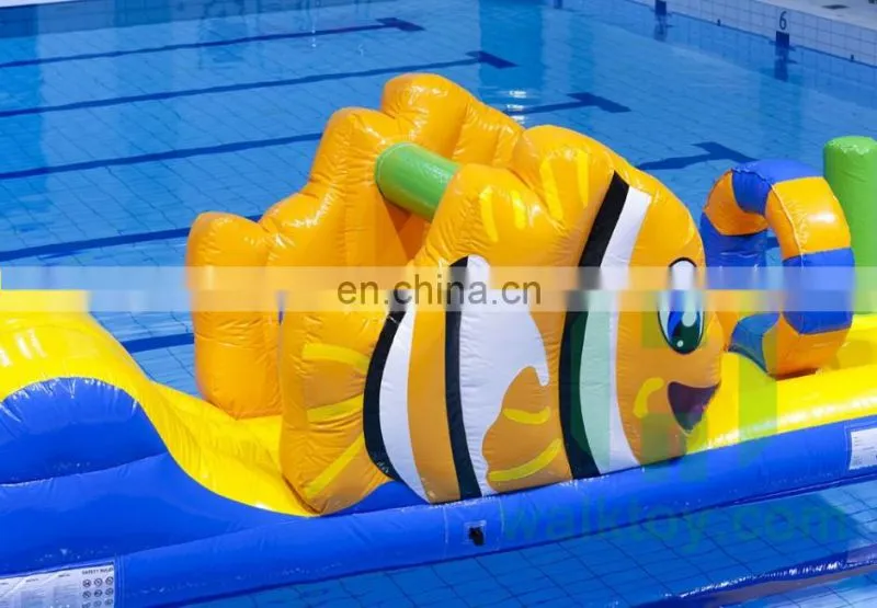 HI hola indoor gold fish pool float inflatable water park for kids
