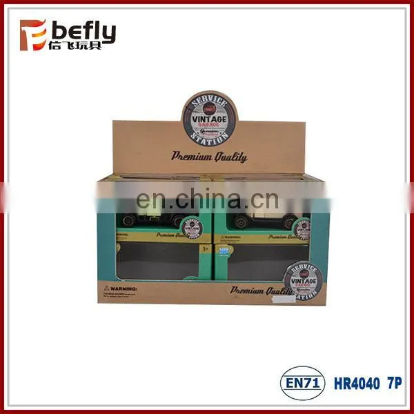 High quality sliding diecast antique car toys