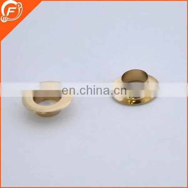 shinny gold round brass eyelets for lady cloth