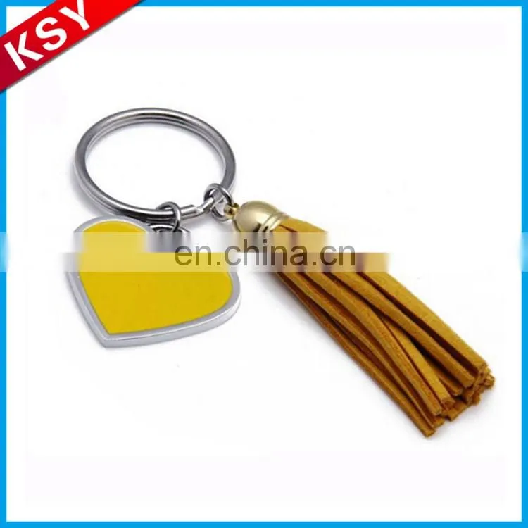 2017 New Custom key chain with leather