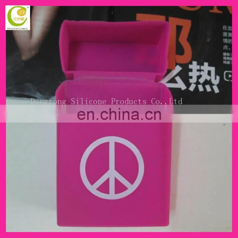 High quality hot sales welcome wholesales order soft silicone cool cigarette case