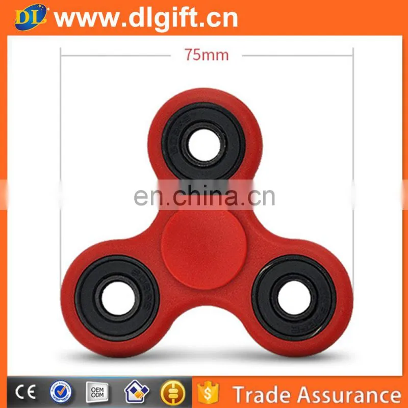 anti stress cheap plastic ceramic finger fidget spinner spinning top toy