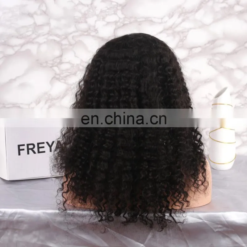 Virgin brazilian hair human hair full lace wig