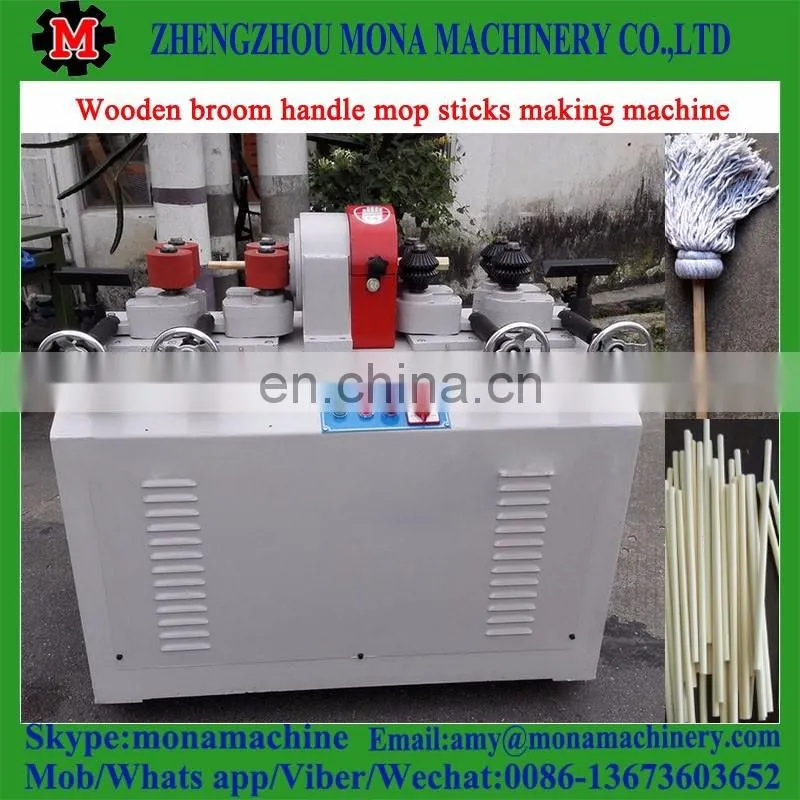 Best Price High Quality Industrial wooden broom handle mop sticks making machine/maker for sale