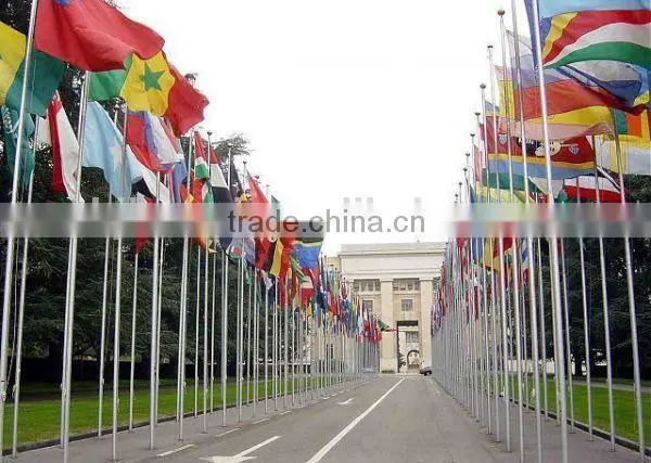 2016 Olympic games colorful flags banners