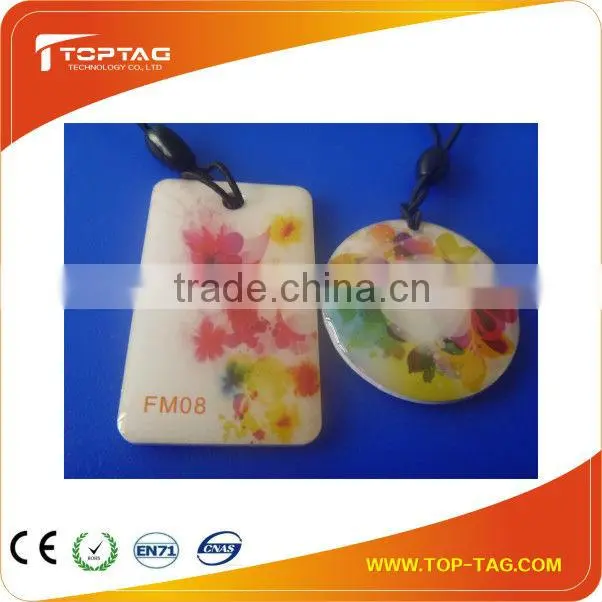 Compatibl Atmel T5577 Epoxy Rfid Key Tag