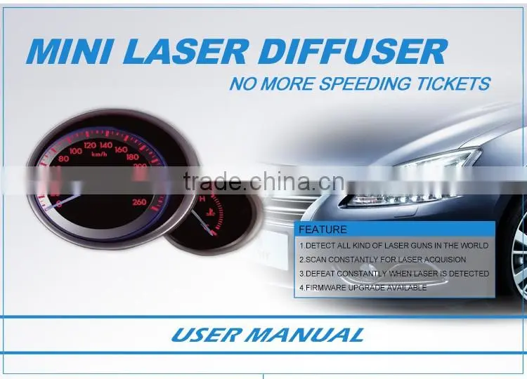 Taiwan anti speed gun laser jammer protect car avoid speed camera radar blinder