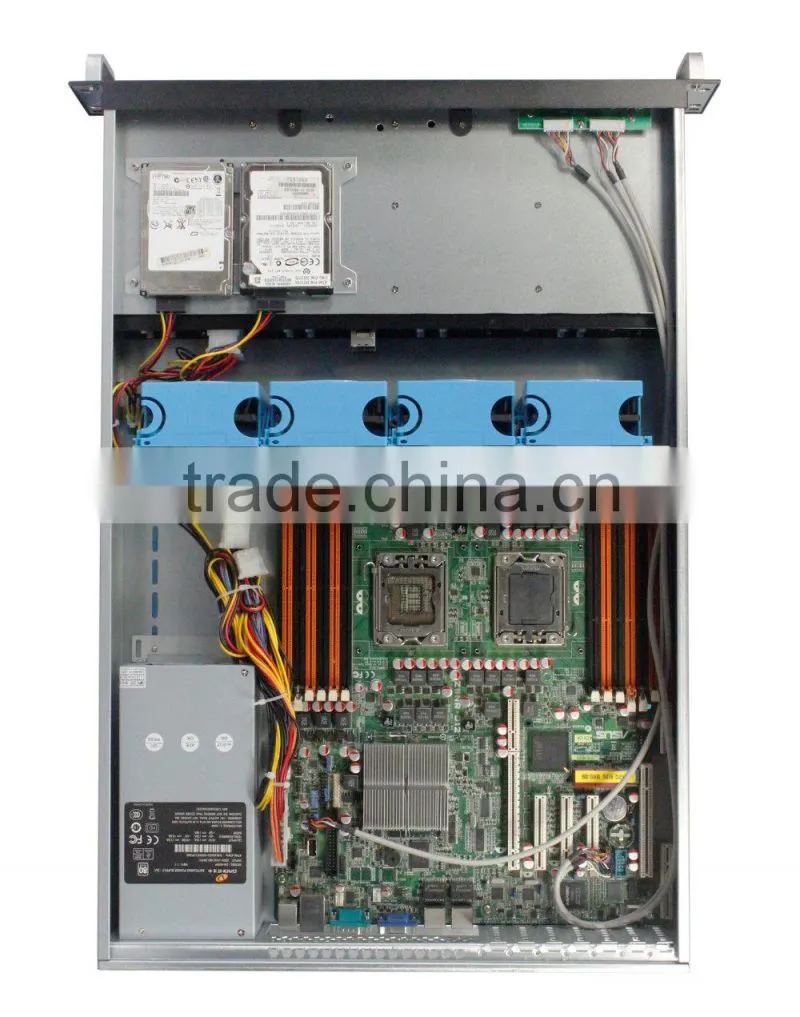 hot sale new 2U 8bays storage server case,rack case, hotswap fanwall rackmount chassis