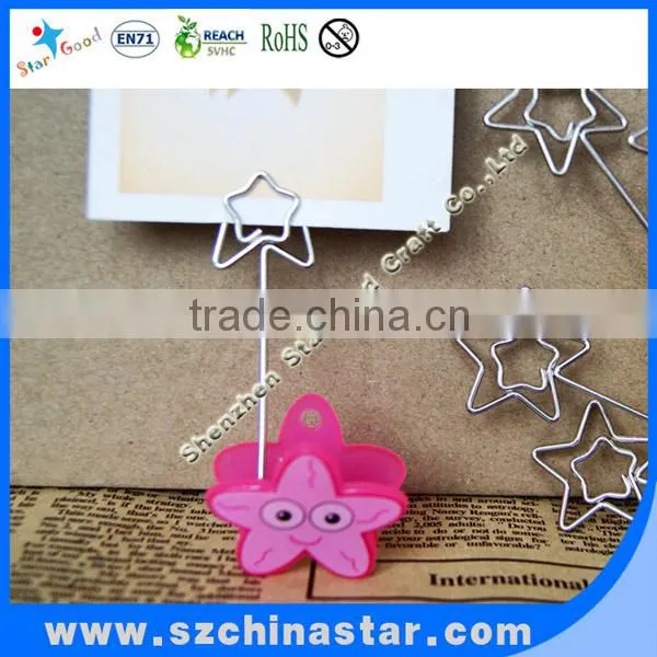 Attractive cute animal shaped plastic paper clip