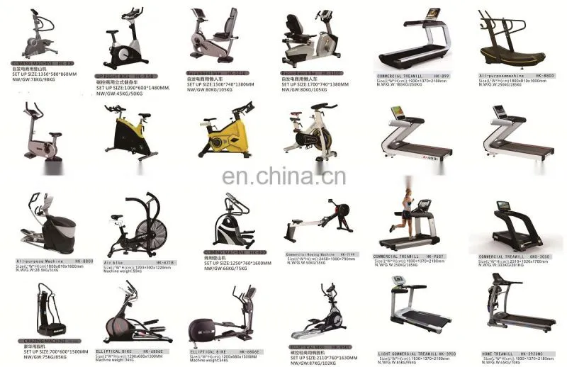 Cross Trainer skiing elliptical climbing Commercial Cardio Equipment
