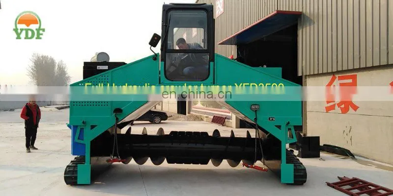 hydraulic crawler compost turner