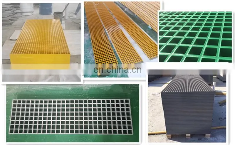 Fiberglass Reinforced Plastic Gratings / GRP / FRP Mesh Grid
