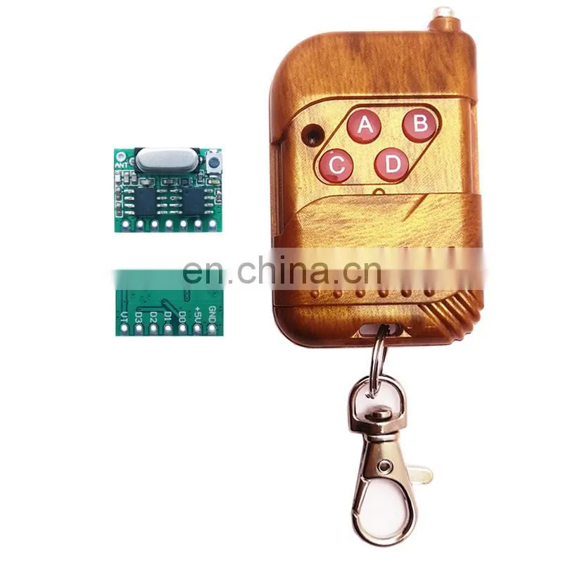 Small size 433MHZ wireless RF receiver decoder module, remote control receiver board