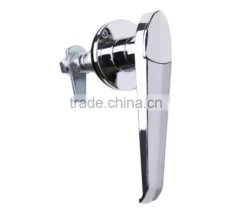 CE RoHS 2015 FEILEI MS306-1 industrial electrical cabinet zinc alloy water dustproof cabinet gate swing L handle lock with cover